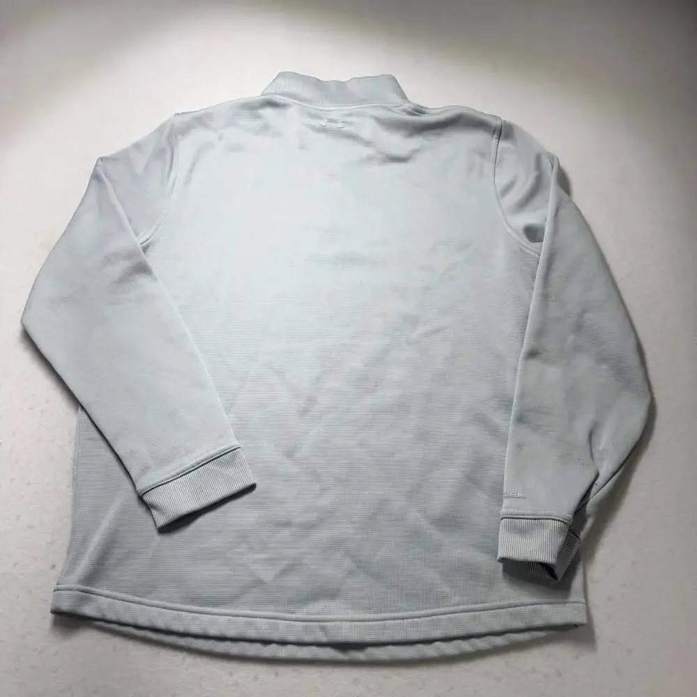 Under Armour ColdGear Loose 1/4 Zip Pullover Gray Mens Size Large